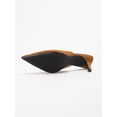 thumbnail image 5 of On feet& in love Women's Pointed Toe Suede Mule Heels - Slip-On Stilettos for Office & Party - Size 5.5, 5 of 8