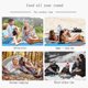 thumbnail image 4 of Manta De Playa Impresa Antiarena-Alfombra Extra Grande Compatible con Picnic Al Aire Libre -Impermeable Plegable Con Viaje Portátil Camping Pesca Pila, 4 of 4