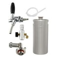 thumbnail image 4 of Mini dispensador de barriles de acero inoxidable, dispensador de grifo para barril, dispensador de grifo de cerveza para fiestas, bares, restaurantes 3.6L, 4 of 8