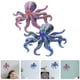 thumbnail image 5 of 2 piezas de decoración con forma de pulpo para exteriores e interiores. Arte de pared artesanal. Decoración de pared con forma de pulpo., 5 of 7