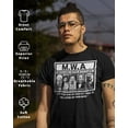 thumbnail image 2 of ShirtBANC M.W.A. Mens Mexicans With Attitude Shirt Iconic Parody Mexican Quotes, 2 of 5