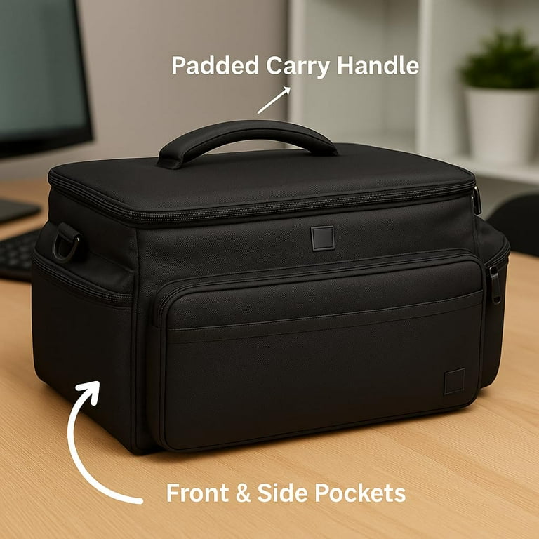 XL DSLR Camera Bag for Canon, Nikon, Sony with Soft Padding +