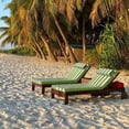 thumbnail image 7 of DTTRA Chaise Lounge Cushions Outdoor, 80 x 26 x 3 Inch, Waterproof Lounge Chair Cushion for Outdoor Furniture, Patio Lounger Pads with Removable Cover Ties Pillow for Pool, Garden Loungers, 7 of 7