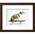 thumbnail image 2 of Dog with Helmet Skateboarding, Animals Framed Art Print Wall Art by Chris Rogers Sold by Art.Com, 2 of 6