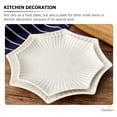 thumbnail image 4 of 1Pc Dessert Dish Modern Design Ceramic Pasta Storage Dish Container (White), 4 of 8