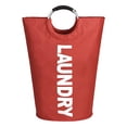 thumbnail image 2 of Bolsa plegable de vandería grande perfecl de 115L Almacenamiento a prueba de agua Cesto de ropa sucia Camping rojo, 2 of 7