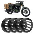 thumbnail image 4 of Protector de luz de señal de giro, parrilla indicadora Retro CNC, compatible con Royal Enfield Classic 500, 4 Uds., 4 of 9