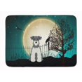 thumbnail image 1 of Carolines Treasures BB2244RUG Halloween Scary Miniature Schanuzer Machine Washable Memory Foam Mat, 1 of 4