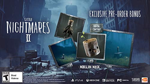 Little Nightmares 2 Card w/ Little Nightmares 1 Code Nintendo Switch EU  Import