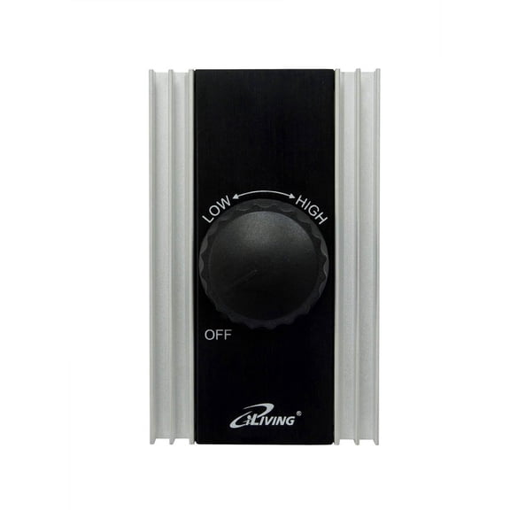 iLIVING ILG8SFSC Solid State Variable Adjustable Precision Fan Speed Controller 120V 8A