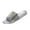 Silver, variant on Women's Sparkly Rhinestone Slide Sandals, Round‑Toe Slip On Slippers, Casual Flat Sandals for Party Beach Daily Use