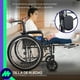 thumbnail image 3 of Medical Store Silla de Ruedas TODO TERRENO de Lujo Acero Resistente Con Eleva piernas Desmontables y Descansabrazos Abatibles, 3 of 7
