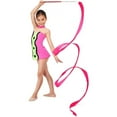 thumbnail image 4 of Dance Ribbon Rhythmic Art Gymnastic Ballet Streamer 4M Stick 2M Twirling G1I3, 4 of 6