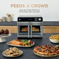 thumbnail image 3 of Ninja French Door 10-in-1 Countertop Oven, with Smart Surroundair Technology and Air Fry Function, Dishwasher Safe, 7 Pieces, FO101 Gray, 3 of 14