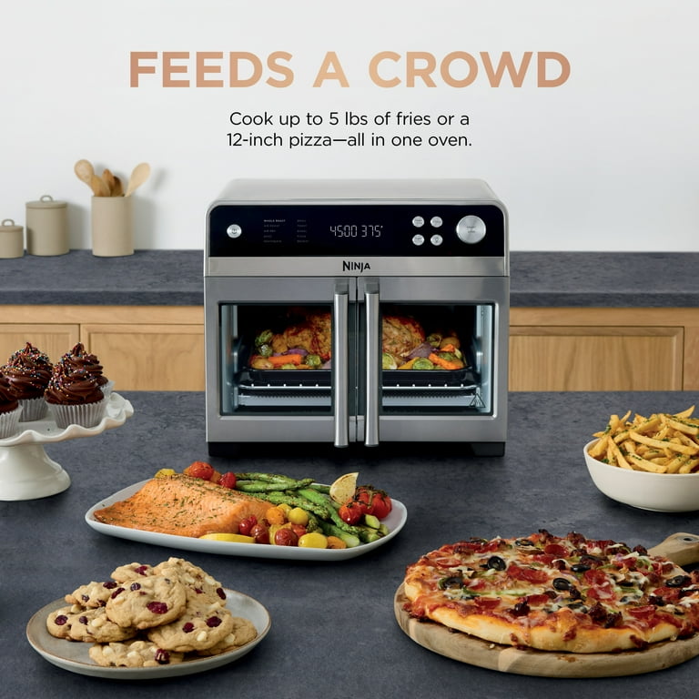 Ninja French Door 10-in-1 Countertop Oven, with Smart Surroundair