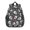 Skull and Flower, variant on Skull and Flower Gothic Pattern Backpack for School, Cute School Bag with Adjustable Shoulder Straps and Padded Back, 15"x11.42"x5.5"