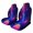 style-2, variant on Infinite Galaxy Clouds Car Seat Cover Set Auto Front Bucket Cushion Protect Accessories 2 Piece