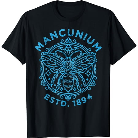 Mancunium 1894 Manchester City Worker Bee Design T-Shirt Unisex T-Shirt