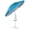 Light Blue, variant on Shade Umbrella, Premium Portable Umbrella with Stand, 6.5ft Lightweight Free Standing Canopy for Sporting Games, Adjustable Instant Sun Protection and Easy to Carry, Beige