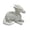 White, variant on 3D Printed Dragon-Shaped Planter Pot for Small Plants, White Mythical Sculpture for Home Office Garden Decor