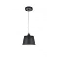 thumbnail image 1 of Living District LD4056D8BK Nota 1 Light Black Ceiling Pendant, 1 of 1