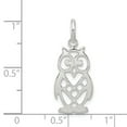 thumbnail image 2 of White Sterling Silver Charm Pendant Themed 21 mm 11, 2 of 2