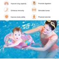 thumbnail image 5 of Anillo de natación para niños, Anillo de natación inflable para niños, Anillo de natación para bebés, Anillo de natación para bebés, Anillo de natación para bebés, Anillo de natación inflable, Anillo de natación para bebés (Rosa) brillar Rojo Verde, 5 of 5