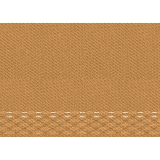 Ahgly Tapis Rectangulaire Lavable en Machine Intérieur Transitionnel Orange Foncé, 2 Pieds x 4 Pieds