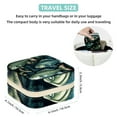 thumbnail image 5 of Fish Travel Portable Jewelry Stand and Organizer Box - Square Storage Box for Rings, Earrings, Necklaces, Bracelets, and More - Suitable for Girls and Women - Jewelry Boxes for Travel, 5 of 6