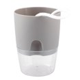 thumbnail image 4 of Gray/No. A705, Diameter 10.5cm Automatic Water-absorbing Plastic Flower Pot, 4 of 8