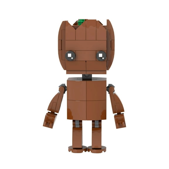 MOOXI Groots Brickheadz Buiding Block,Creative Building Block Action Figure Set,Gift for Boys and Girls(125pcs)