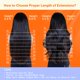 thumbnail image 5 of Extensiones de cabello Full Shine de gris a rubio, 50 cm, 120 g, 7 unidades, 5 of 9