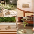 thumbnail image 6 of Lssam 4Pcs Decorative Mini Hay Bales, Realistic Fake Hay Stacks Light Brown Miniature Hay Blocks for Fall Farmhouse Table Centerpiece Crafts Décor, 6 of 9