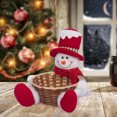thumbnail image 5 of Kids Candy Basket Decor Christmas Storage Candy Basket Xmas Candy Container, 5 of 7