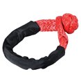 thumbnail image 4 of serony Manille Souple Robuste avec Housse de Protection, Montage, Manille Souple Robuste, Anneau Mousqueton, Corde d'Attelage, Cordes de Remorquage Portatives pour Camions pour Remorques Tout-Terrain, Rouge, 4 of 9