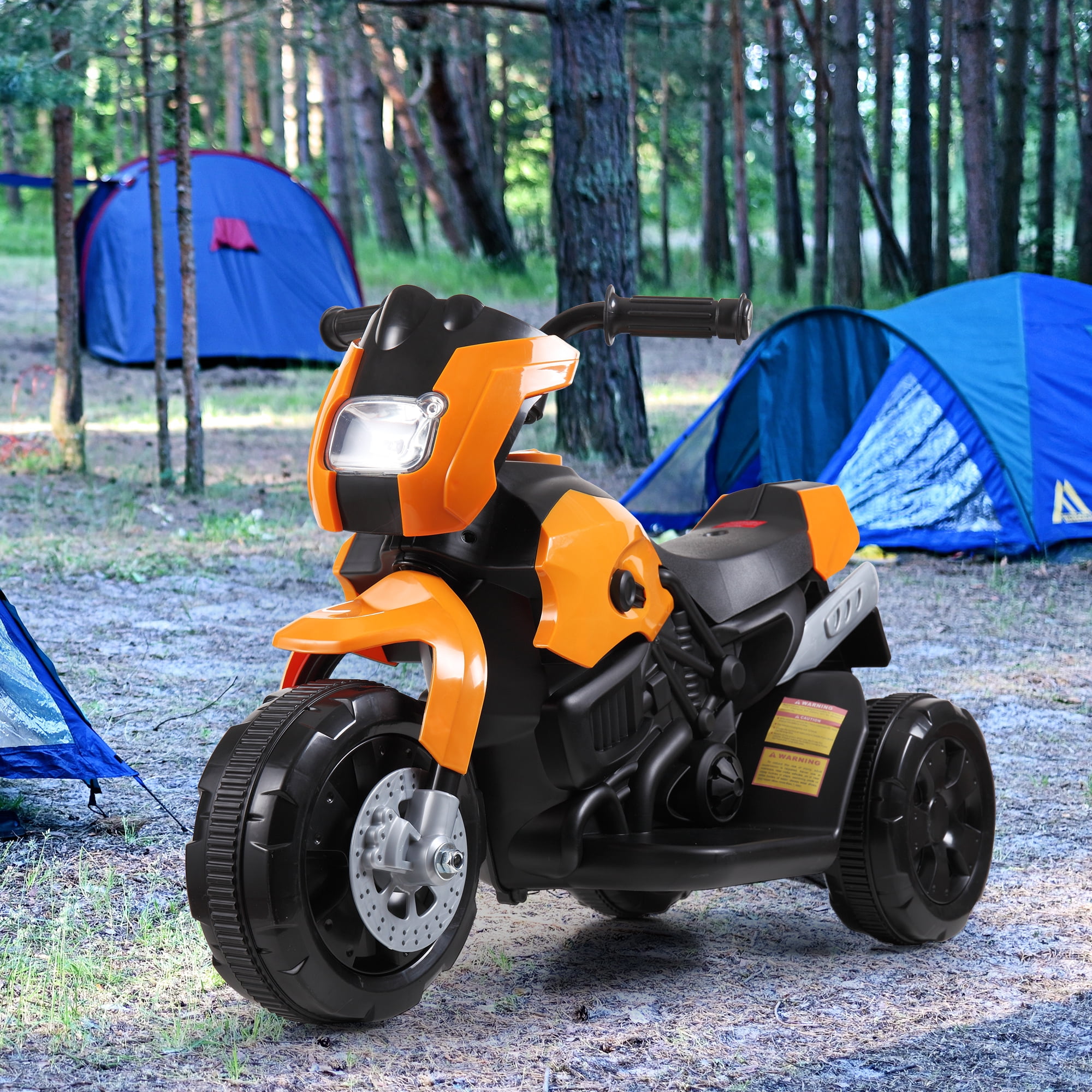 Kepooman 6V Kids Ride On Motorcycle Toys with Headlights, Battery-Powered 3-Wheel Bicycle, Under 12 years old - Orange Kepooman 6V Kids Ride On Motorcycle Toys with Headlights, Battery-Powered 3-Wheel Bicycle, Under 12 years old - Orange