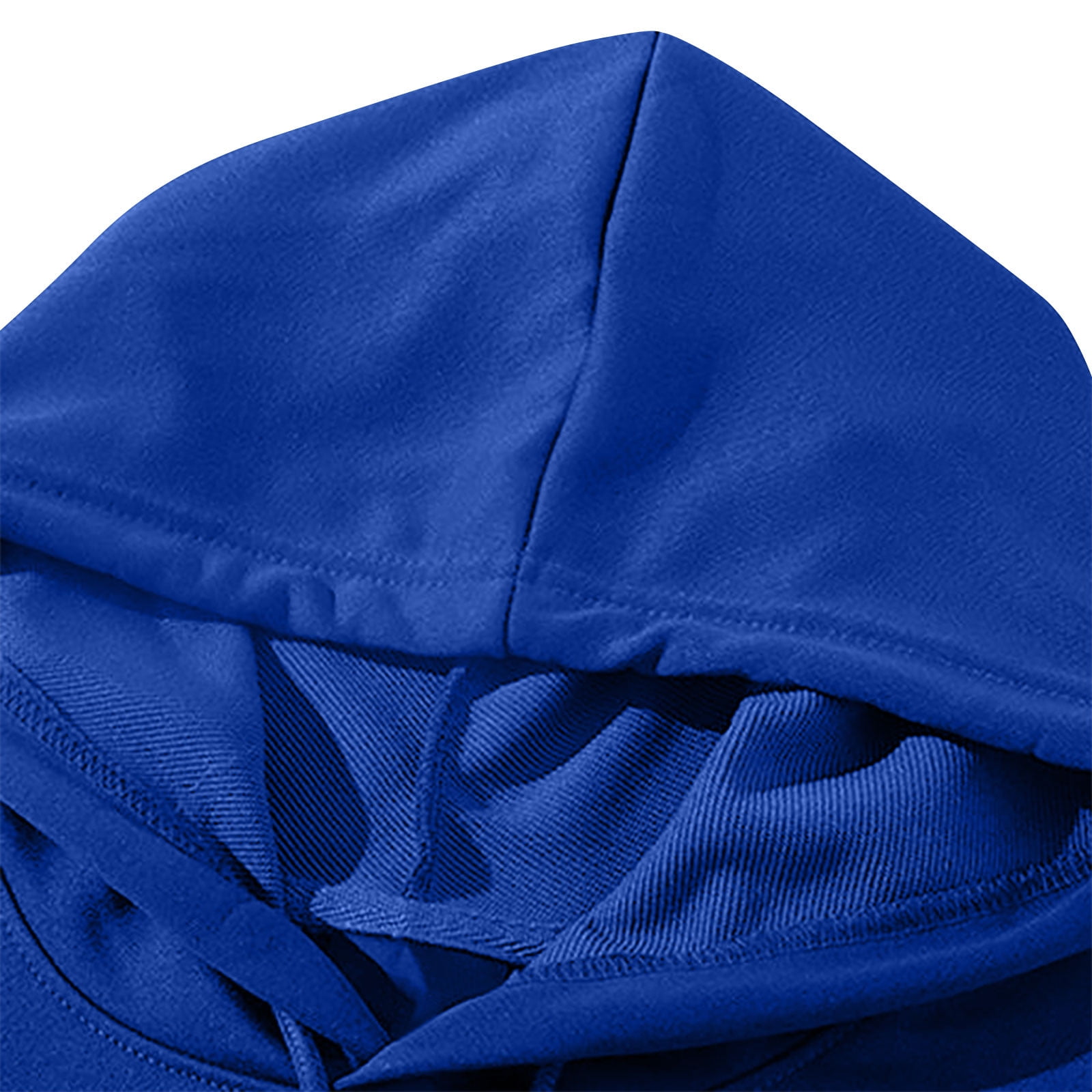 Mens Casual Big & Tall Hoodies S-4X Plus Size Long Sleeve Sweatshirts with Front Pocket Basic Solid Comfort Drawstring Pullover Hooded Tops