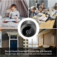 thumbnail image 2 of [Actualizado en 2022] Cámara de seguridad Wifi HD de 1080p, mini cámara con grabación de voz, cámara de niñera con detección de movimiento de audio y video, visualización remota Feliz Sencillez, 2 of 5