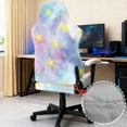 thumbnail image 4 of Xixirimido Gaming Chair Covers Stretch Removable Washable Computer Reclining Gaming Chair Protector Slipcovers with Armrest Covers, Stars Colored Tie-dye, 4 of 8