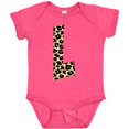 thumbnail image 3 of Inktastic Leopard Print Letter L Boys or Girls Baby Bodysuit, 3 of 5