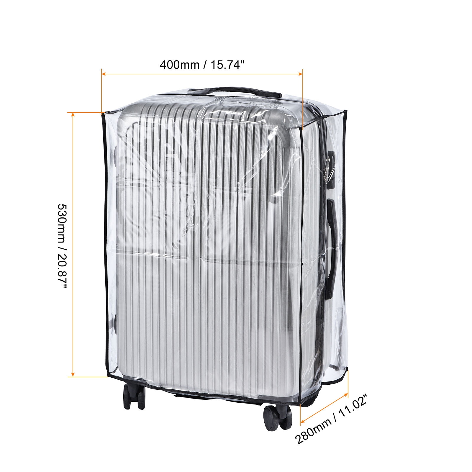 Unique Bargains Luggage Protector for Suitcases with Hook-and-Loop Fastener 24 Inch