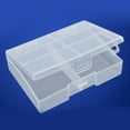 thumbnail image 3 of shamjina 2xClear AA Battery Storage Case/Organizer/Holder Holds 24x AA , Clear, 2 Pcs, 3 of 8