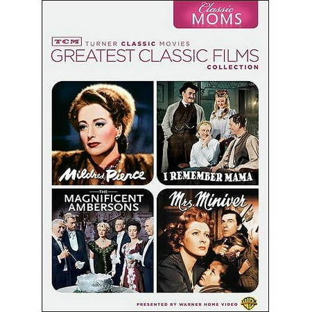 Mildred Pierce Dvd TCM Greatest Classic Films Collection: Classic Moms - Mildred Pierce / I Remember Mama / The Magnificent Ambersons / Mrs. Miniver (Full Frame) ()
