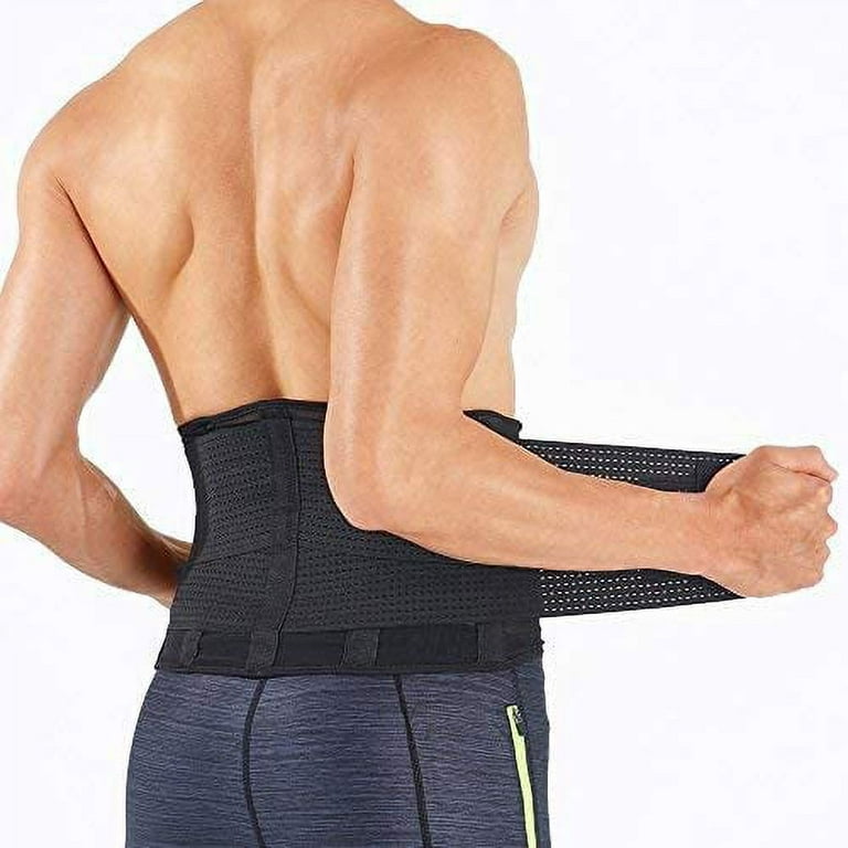 Bracoo Back Brace, Support Belt for Lumbar Pain Relief, Strains & Sciatica  - Lightweight, Breathable & Dynamic Stabilizers for a Nature Range of  Motion, Guardian (BP60)), Large 