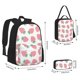 thumbnail image 2 of Fotbe Strawberry Set Escolar 3 en 1 para Niños - Mochila Duradera con Lonchera Aislante y Estuche para Lápices - Mochila Escolar para Niños y Niñas, 2 of 7