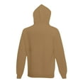 thumbnail image 3 of HaHaHappy Men's Fashion Hoodie Oversized Soft Long Sleeve Solid Color Hooded Sweatshirts with Kangaroo Pocket Hoodies Pullover Camel L, 3 of 8