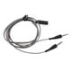 thumbnail image 2 of Conector hembra de 3,5 mm a 2 conectores macho para auriculares y micrófono gris, 2 of 6