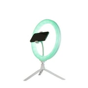 Vivitar 12 Full Color 3D Ring Light with Tripod and Adjustable Ball Head, Black