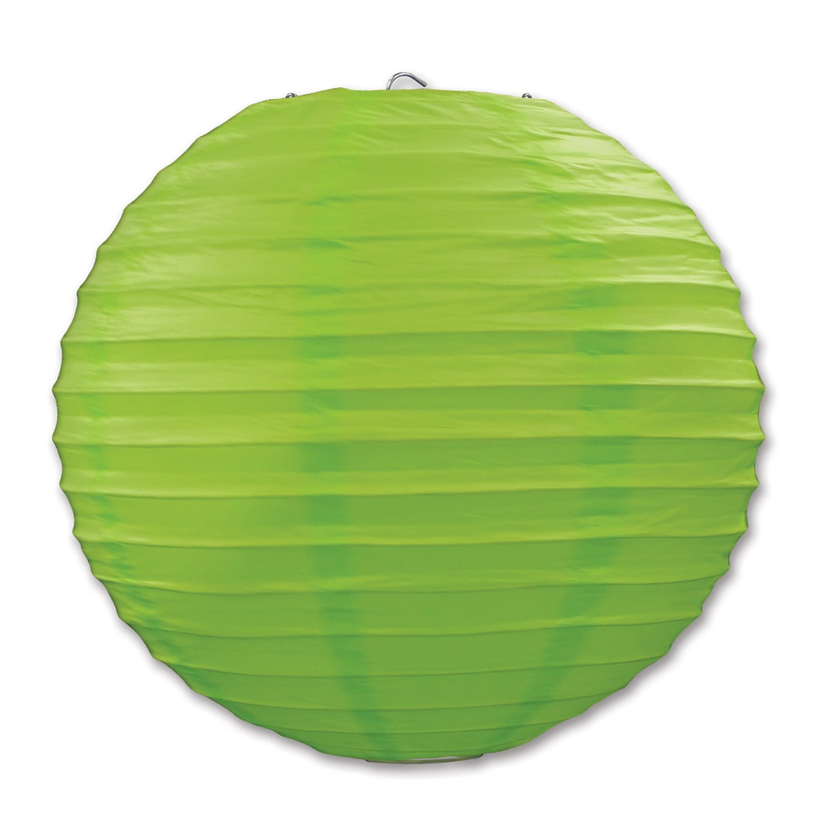 green hanging lanterns