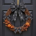 thumbnail image 3 of Halloween Ribbon Wired & Thin Multipack 5-10yd for Wreath Gift Wrapping Party Decor by OVFUIZ, 3 of 7